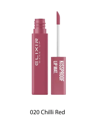 Elixir Kiss Proof Labial Líquido Mate