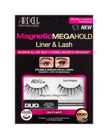 Pestañas Magnetic Megahold Demi Wispies Liner & Lash