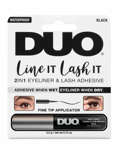 Duo Line It Lash It Delineador y Adhesivo Impermeable Para Pestañas 2 en 1