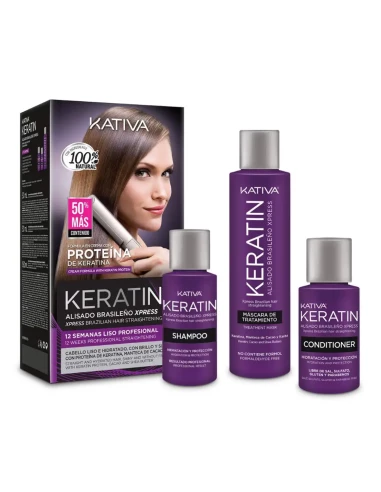 Keratin Xpress alisado brasileño