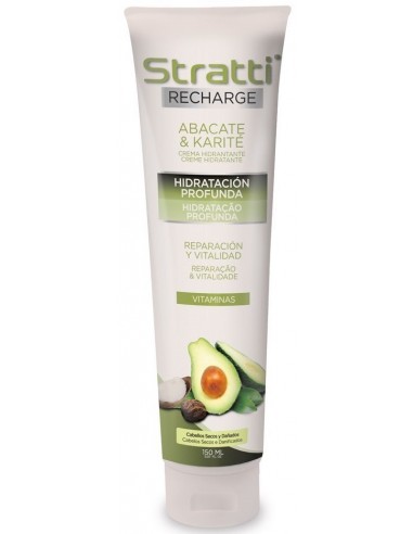 Crema hidratante aguacate y karité Stratti