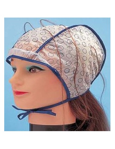 Gorro de mechas doble capa