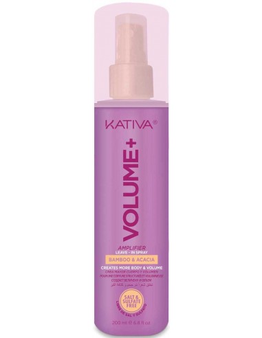 Acondicionador sin aclarado Volume+ Kativa