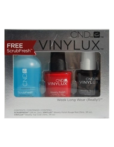 Vinylux pack Rouge Red CND