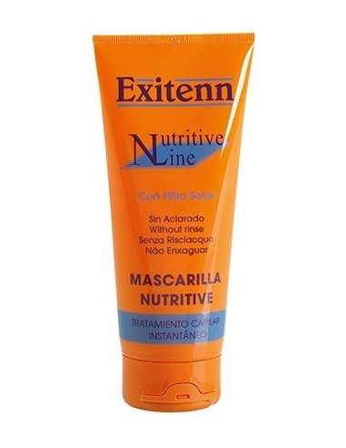 Mascarilla Nutritive sin aclarado con filtro UV Exitenn