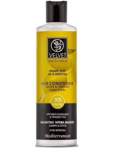 Acondicionador brillo y volumen oliva Velvet