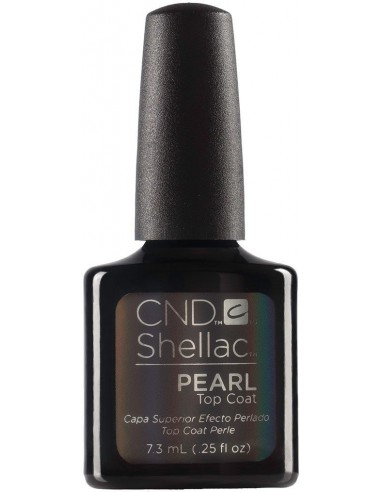 Top coat UV Pearl Shellac perlado CND