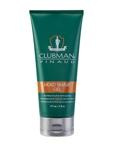 Gel afeitado para cabeza Clubman