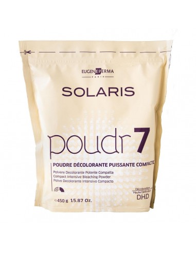 Solaris Poudr7 polvo decolorante azul