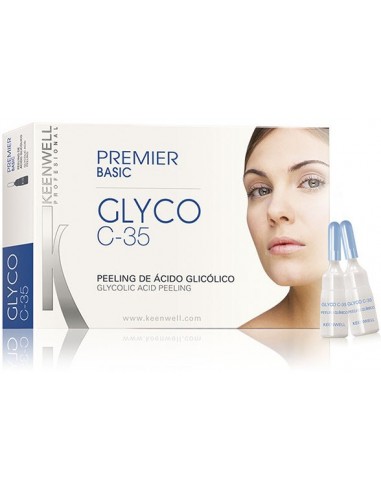 Glyco C35 ampollas de ácido glicólico Premier Keenwell