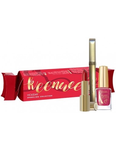 Pack Holiday Sparkling (barra, esmalte y mascara) Keenwell