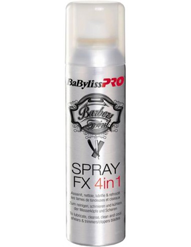 Spray lubricante desinfectante máquinas Babyliss Pro