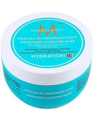 Weightless Hydration mascarilla hidratante para cabello fino Moroccanoil