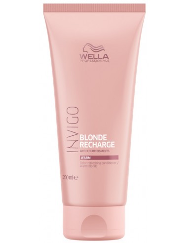 Acondicionador potenciador del color Warm Blonde Invigo Blonde Recharge Wella Professionals