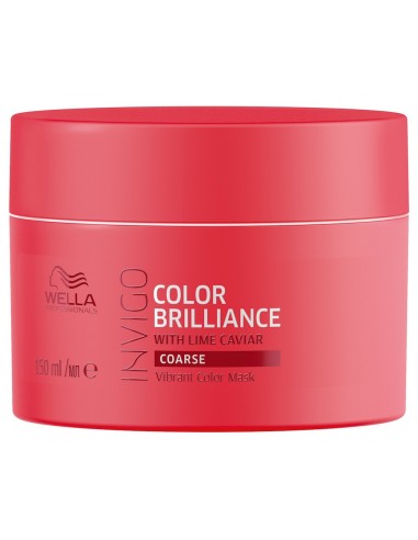 Mascarilla para cabellos gruesos protector del color Invigo Color Brilliance Wella Professionals 150 ml