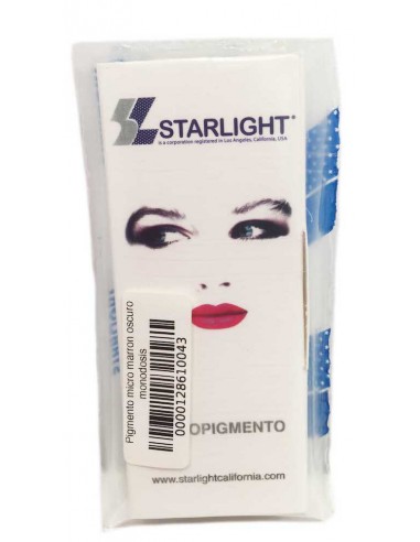 Micropigmento marrón oscuro monodosis Starlight