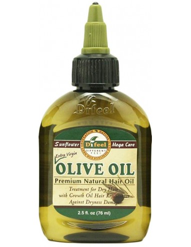 Aceite natural oliva para cabello Sunflower Difeel cosmetics