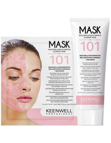 Mascarilla 101 alginatos descongestiva Keenwell