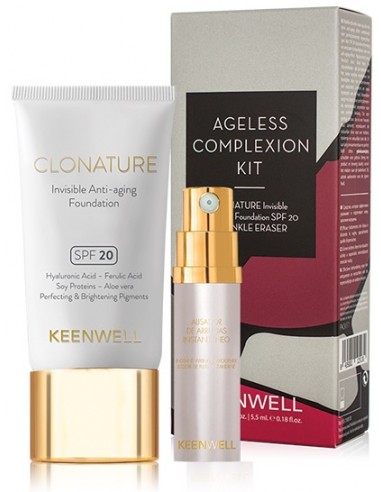 Pack Ageless Complexion (base Clonature + eliminador de arrugas) Intuition Keenwell