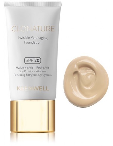 Base de maquillaje antiedad Clonature SPF20 Keenwell