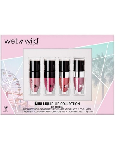 Kit labiales Mini Liquid Lip Collection Wet n Wild