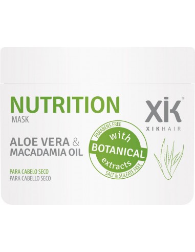 Mascarilla nutrición aloe vera y macadamia XIK