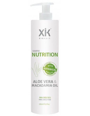 Champú nutrición aloe vera y macadamia XIK