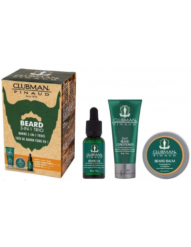 Pack Beard 3 en 1 Clubman Pinaud