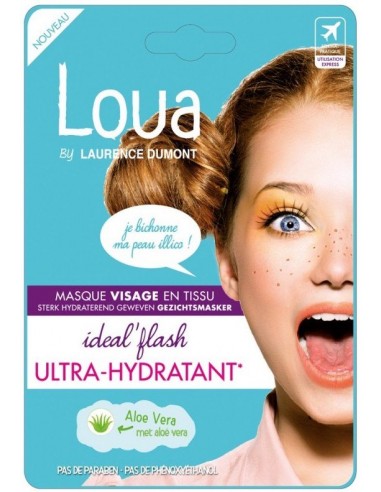 Mascarilla facial hidratante Loua