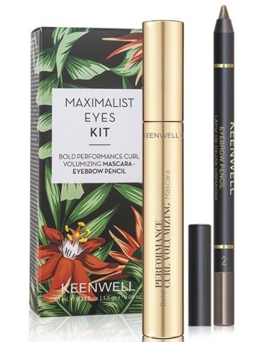 Pack Maximalist Eyes S5 (mascara + perfilador cejas) Keenwell