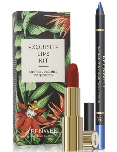 Pack Exquisite Lips S1 (barra 34+kajal) Keenwell