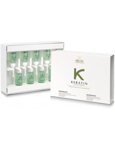 Keratin ampollas regeneradoras extreme Arual Cosmetica Profesional