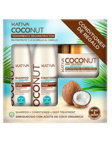 Pack reconstructor con aceite de coco Coconut Kativa