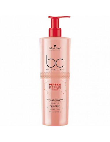 Acondicionador limpiador micelar Peptide Repair Rescue Bonacure Schwarzkopf Professional