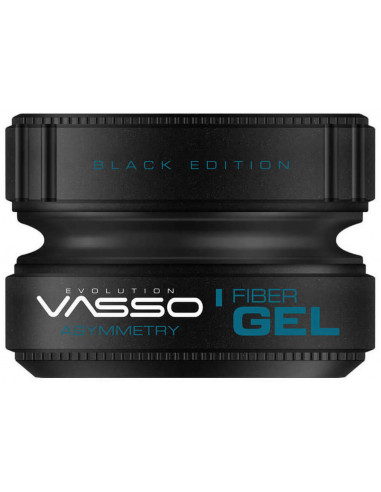 Assymetry Fiber Gel Black Styling Vasso