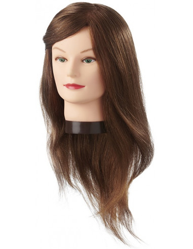 Maniquí cabello natural 45-50 cm Eurostil